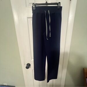 Figs Navy Drawstring scrub pants